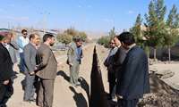 بازدید معاون هماهنگی امور اقتصادی استاندار از زیرساخت های جدید شهرک صنعتی بیرجند / عکس