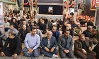 حضور کارکنان شرکت شهرک های صنعتی خراسان جنوبی در مراسم ختم رهبر شهید انقلاب اسلامی / گزارش تصویری