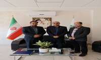 دیدار سرپرست شهرک های صنعتی خراسان جنوبی با مدیرکل امور مالیاتی استان 