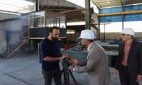 تقدیر مهدی جهانی کیا از برخی کارگران ، شاغل در کارخانجات شهرک صنعتی بیرجند 