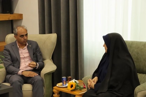 دیدار رئیس نمایندگی وزارت امور خارجه در استان با مهندس مهدی جهانی کیا