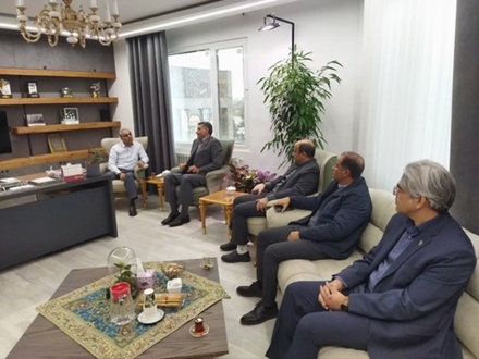 دیدار مدیردان و علوفه با سرپرست شرکت شهرک های صنعتی خراسان جنوبی
