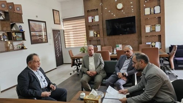 دیدار سرپرست شرکت شهرک‌های صنعتی استان با مدیرکل راهداری و حمل و نقل جاده ای خراسان جنوبی