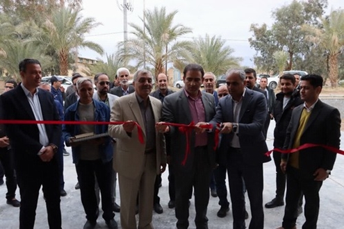 افتتاح آشیانه آتشنشانی شهرک صنعتی طبس