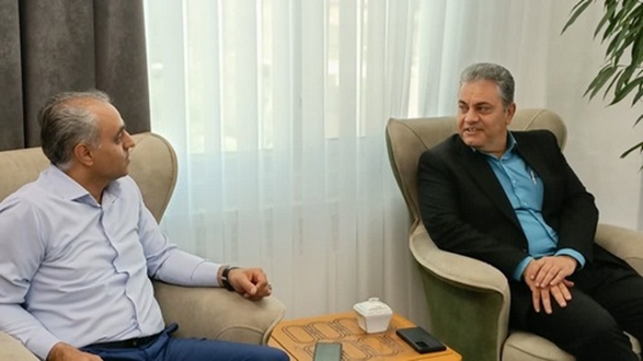 میزبانی شرکت شهرک‌های صنعتی از مدیرعامل شرکت توزیع نیروی برق