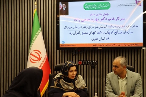 رصد میدانی شهرکهای غیردولتی خراسان جنوبی توسط مدیر محترم نظارت بر شهرک های صنعتی غیردولتی و شرکت های خدماتی ایزیپو 